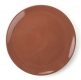 BROWN tanier plytký 26,5cm, keramika